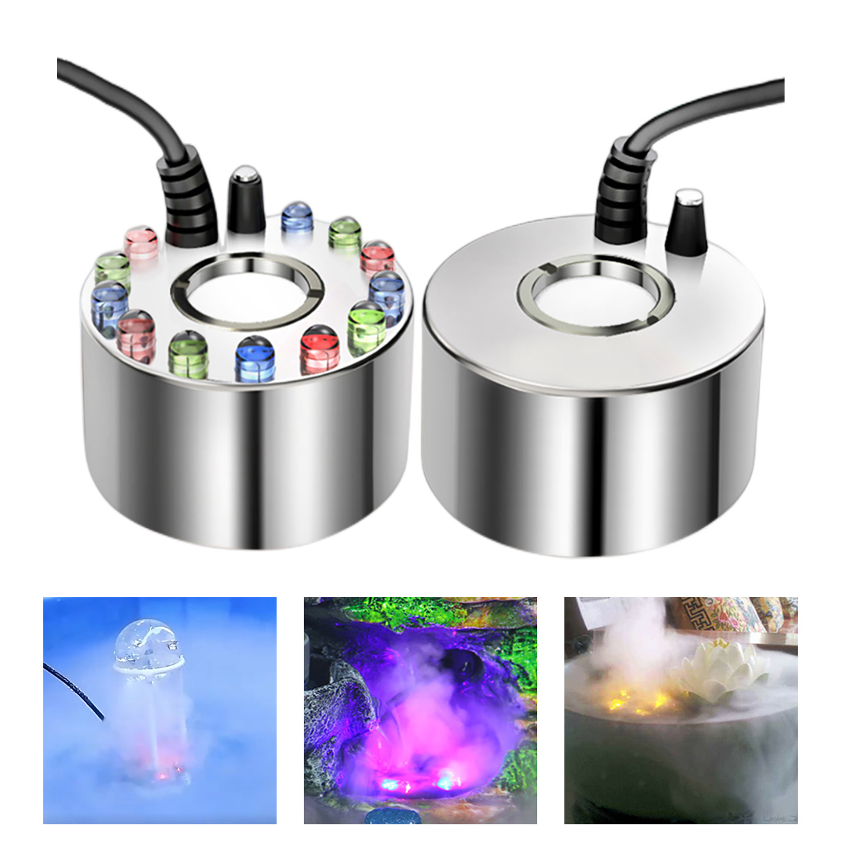 Terrarium Fogger Ultrasonic - 110V 220V Ultrasonic Mist Maker Fogger