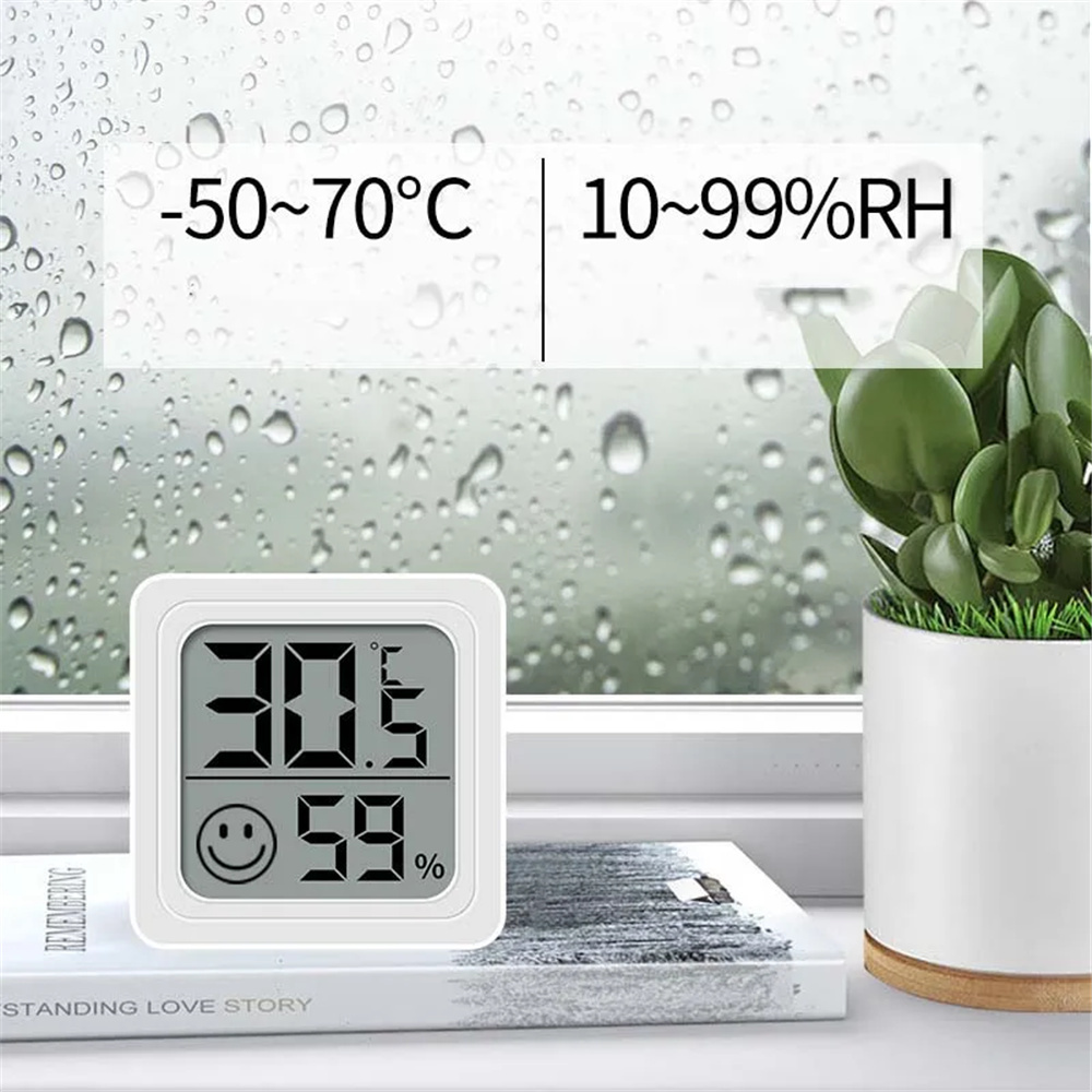 3/5PCS Mini LCD Digital Thermo - Digital Hygrometer Probe recension och pris