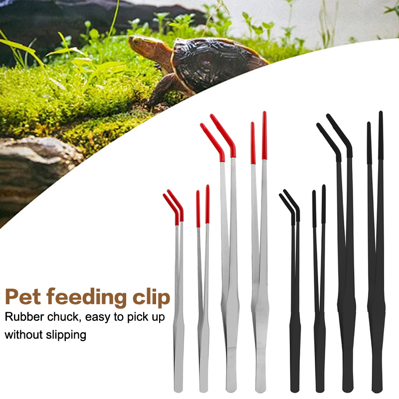 Stainless Steel Fish Tank Main - Feeding Tong Stainless recension och pris