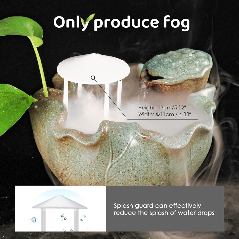 Ultrasonic Mist Maker Fogger U - Terrarium Fogger Ultrasonic recension och pris