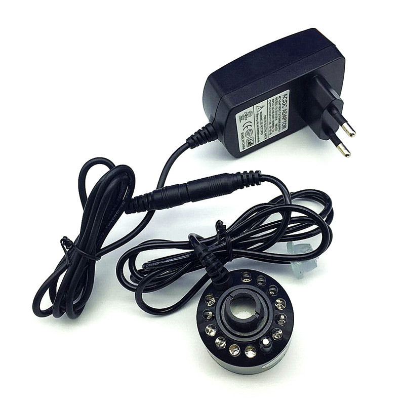 12 LED AC 100-240V Industrial  - Terrarium Fogger Ultrasonic recension och pris